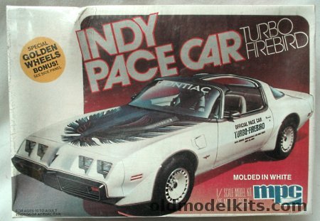 MPC 1/25 Pontiac 1980 Turbo Firebird Indy Pace Car, 10761 plastic model kit